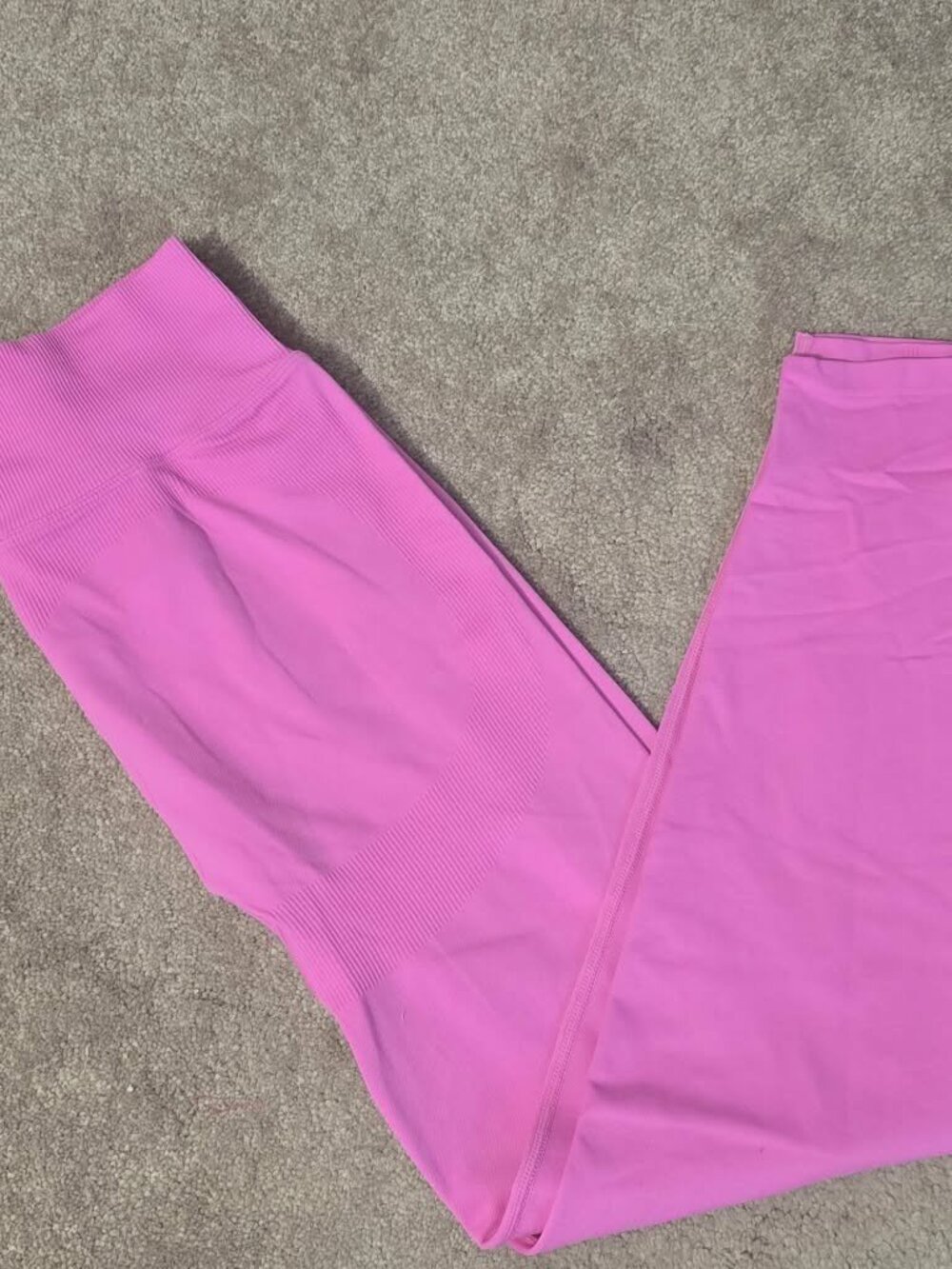Pink Victoria’s Secret – Leggings – Pink Ribbed – Size M